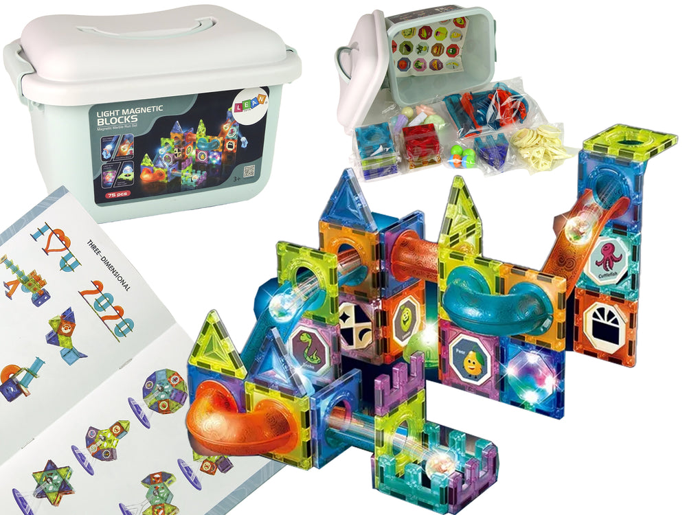 Ball Slide Illuminated Track Magnetic 75 Pieces