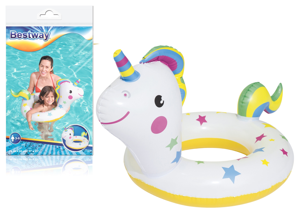 Swimming Ring Unicorn 79 X 58 Cm Bestway 36128