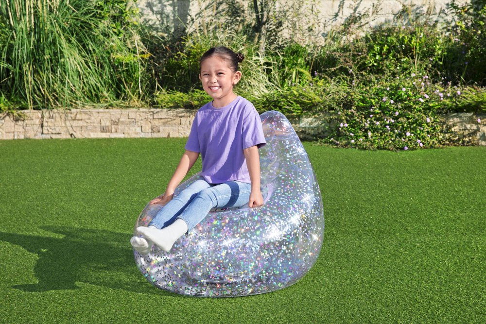 Inflatable Glitter Armchair 72 X 72 X 64 Cm Bestway 75105