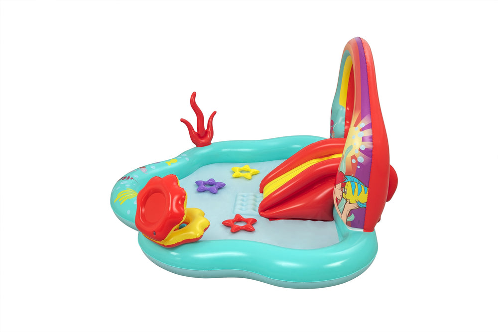 Inflatable Playground Little Mermaid 221 X 193 X 117 Cm Bestway 91097
