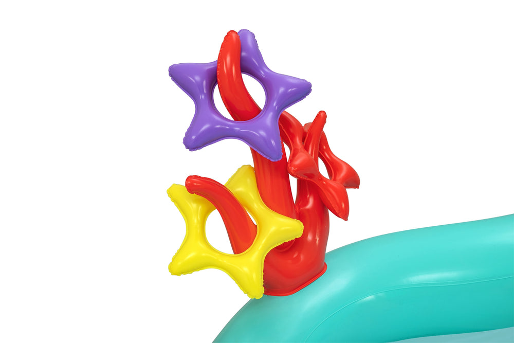 Inflatable Playground Little Mermaid 221 X 193 X 117 Cm Bestway 91097