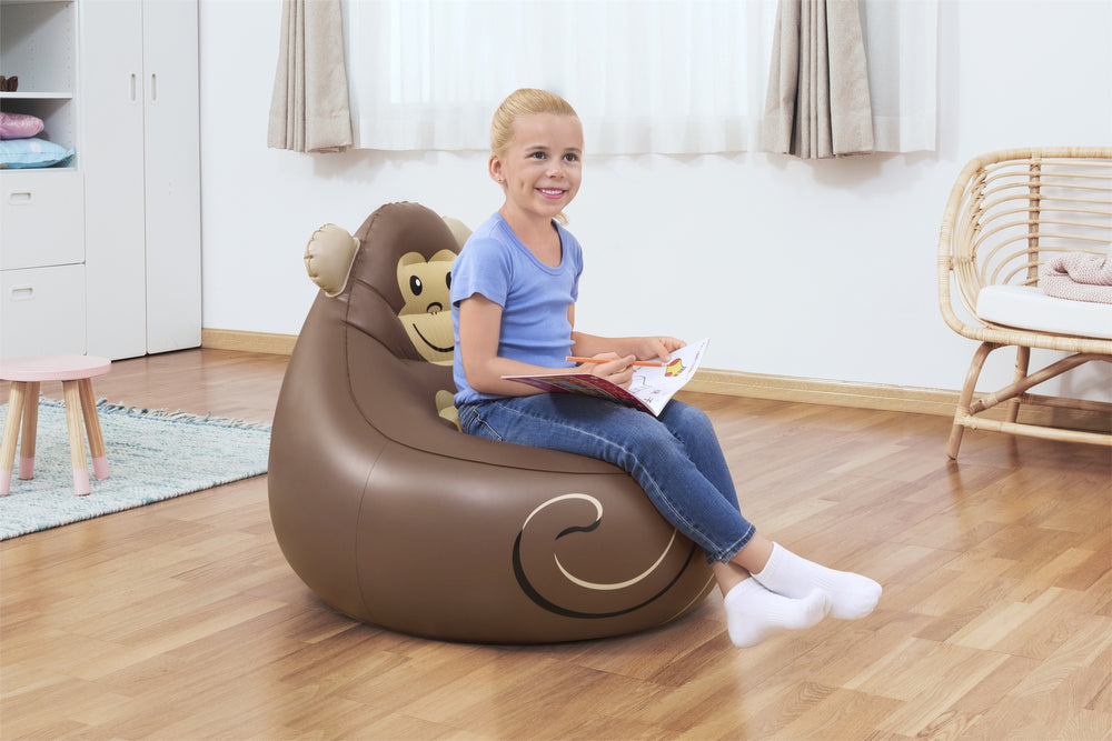 Inflatable Armchair Monkey 72 X 72 X 64 Cm Bestway 75116