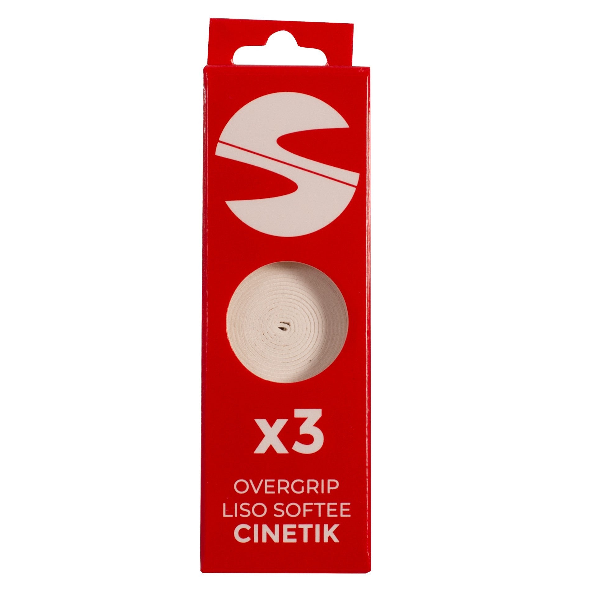 Pachet De 3 Overgrips Smooth Softee Cinetik White