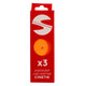 Пакет от 3 ръкохватки Smooth Softee Cinetik Naranja Fluor ÚNICA