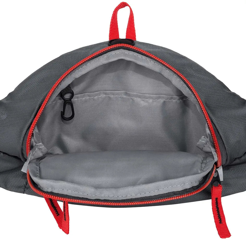 Loap tula black-red unisex waist bag black