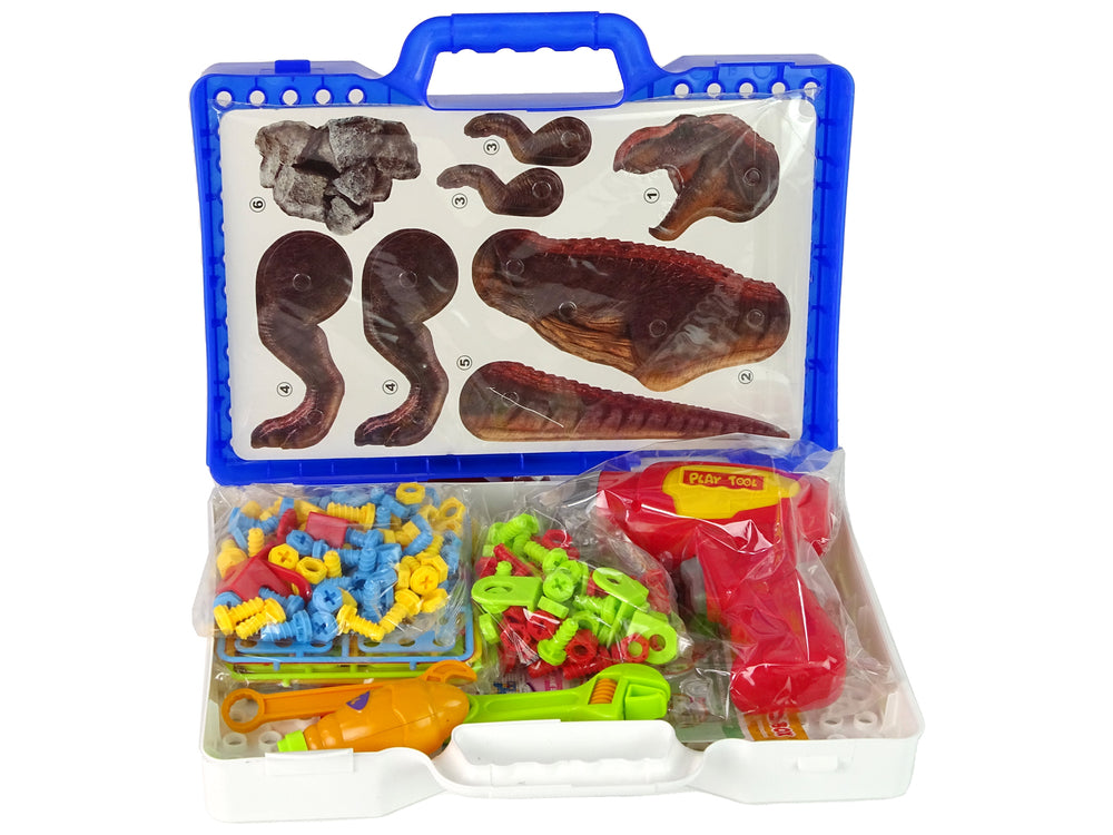 3D stavebné bloky Diy Dinosaury
