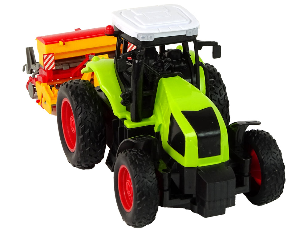Agricultural Vehicle Tractor With Baler R/c 1:16 Green