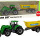 Farm Vehicle Tractor Trailer D Green