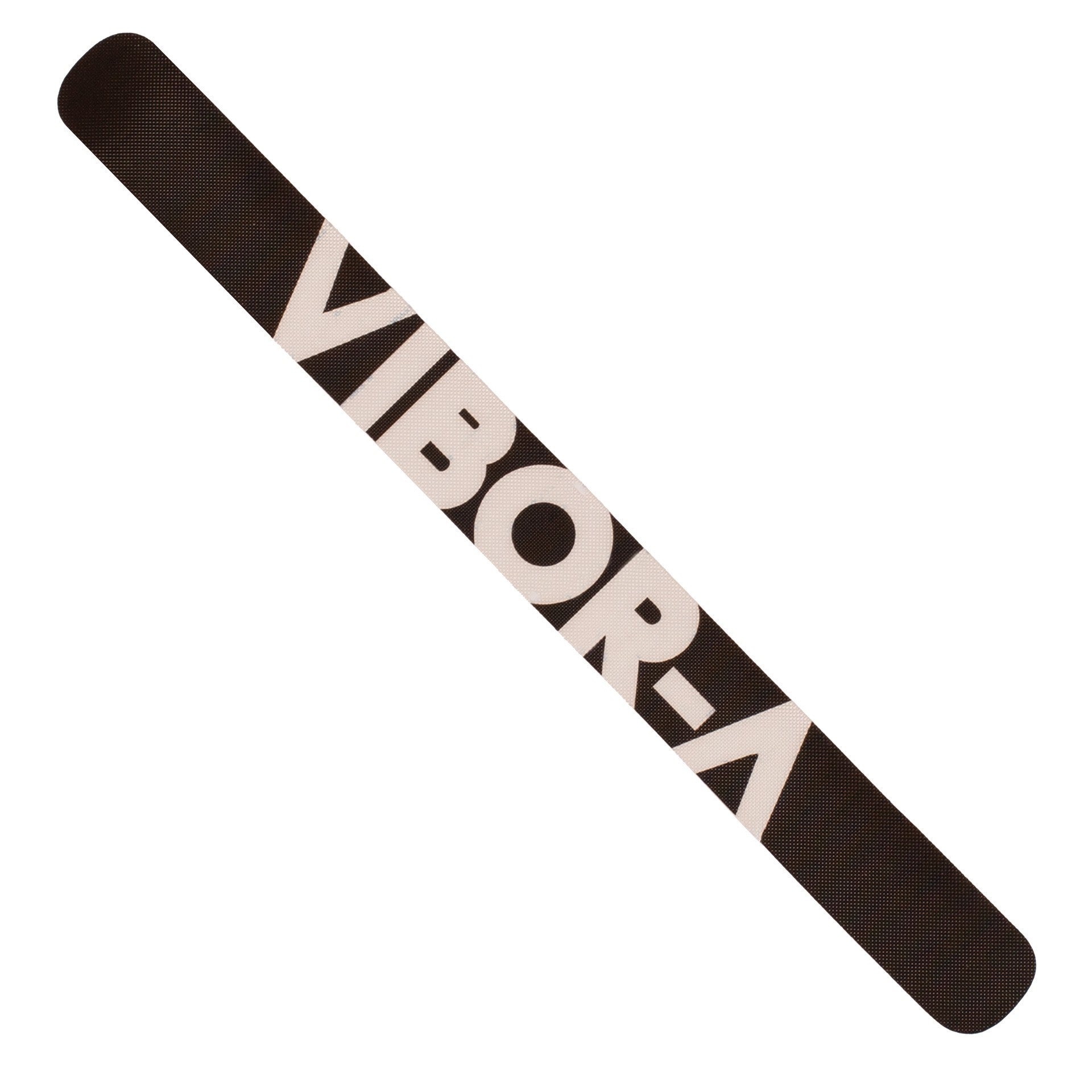 Vibor-egy kerek fekete padel ütővédő
