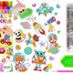 Diamond Embroidery Sticker Set Space Astronaut Mosaic