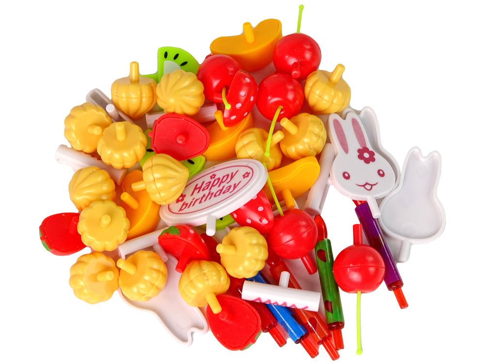 Set Of Sweets Cake Cookies Velcro Decorations Diy