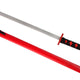 Wooden Sword Red Props For The Knight 73 Cm