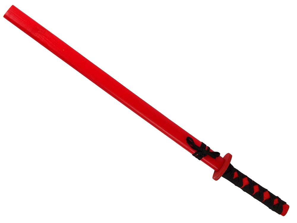 Wooden Sword Red Props For The Knight 73 Cm