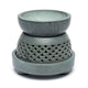 Многофункционална горелка Сив сапунен камък - 10x12,5 см