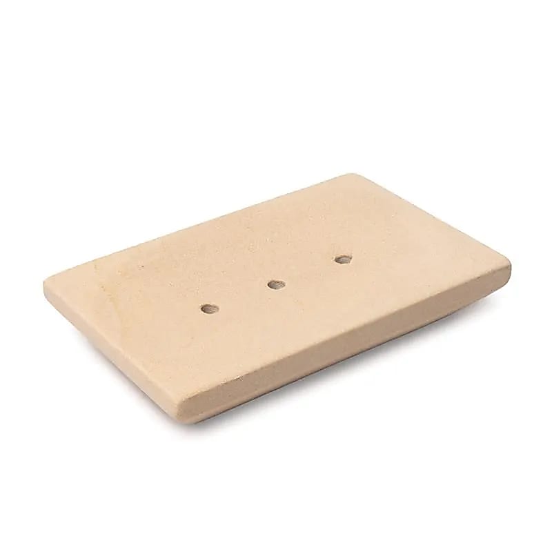 Jabonera Arenisca Beige - 330 G; 14x9x2 Cm Paquete De 2 Piezas