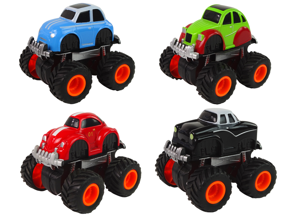 Metal Car Large Wheels Various Designs Hxhg08