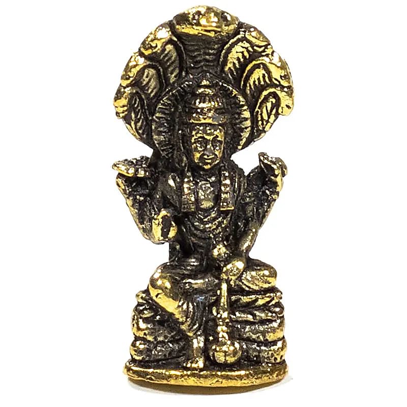 Estatuilla de Vishnu - 20 G; Paquete de 3,5 cm de 5 piezas.
