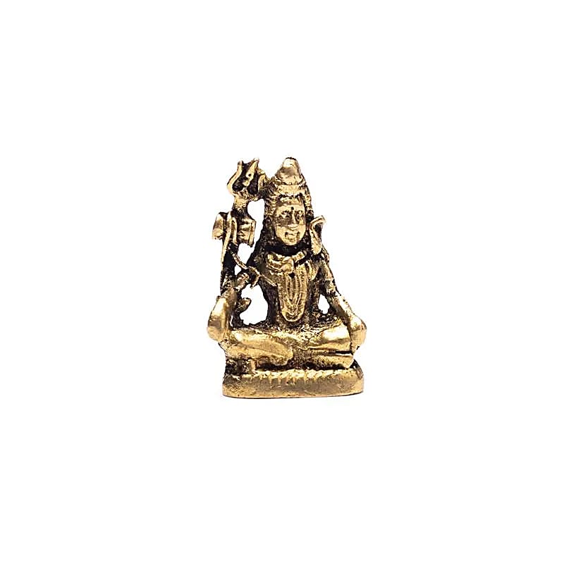 Shiva Statuette --package Of 5 Pcs - 12 G; 3 Cm