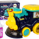 Soap Bubble Locomotive Rides Light Sounds Blue