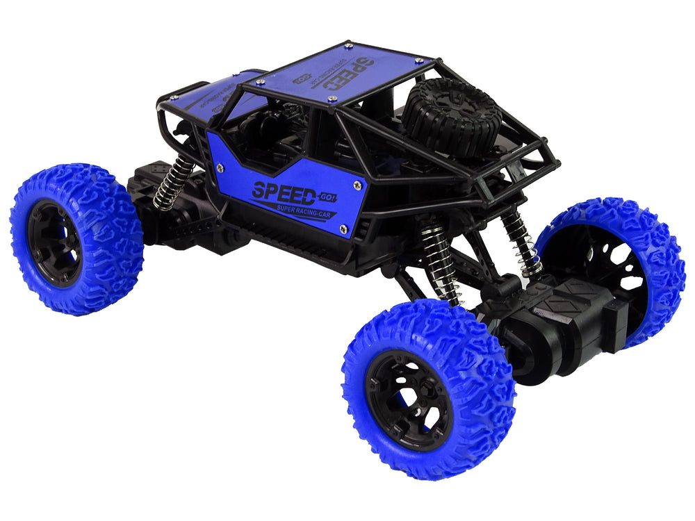 Remote Controlled Terrain Car R/c 1:18 Blue