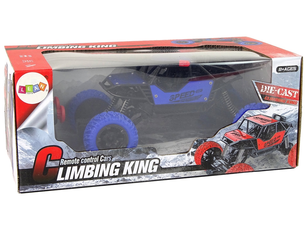 Remote Controlled Terrain Car R/c 1:18 Blue