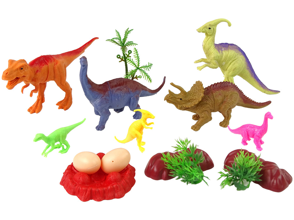 Set Dinosaurierfiguren mit Zubehör, 15-teilig