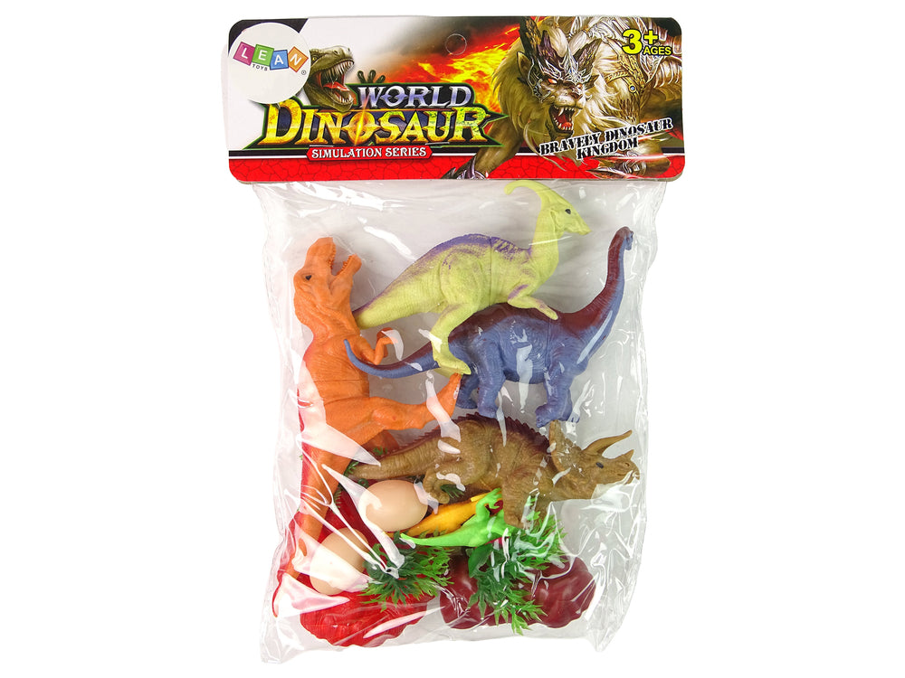 Set Dinosaurierfiguren mit Zubehör, 15-teilig