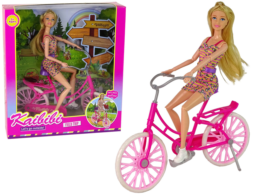 Doll On A Bicycle Pink