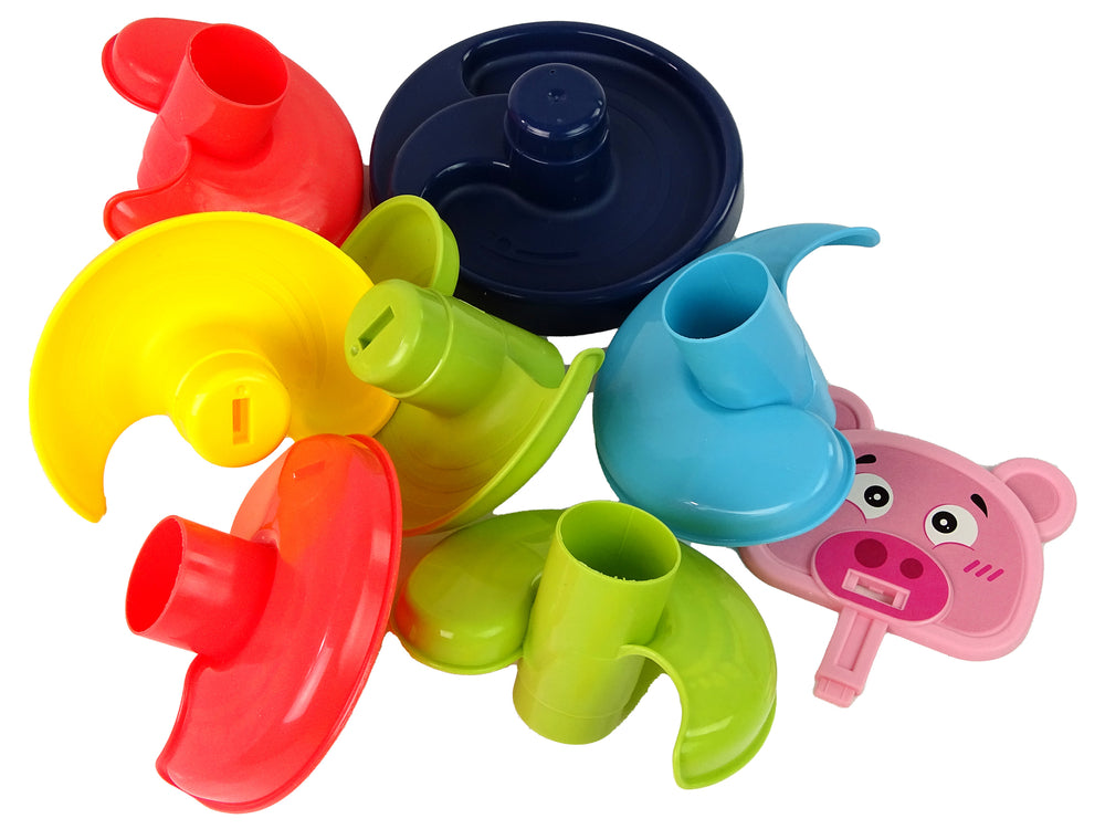Educational Ball Slide 6 Levels Pig Basket Sorter