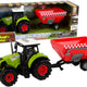 Tractor Farm Detachable Grain Trailer Sound Green