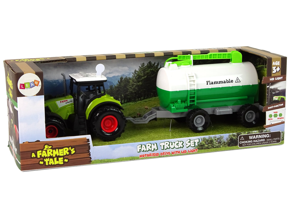 Traktor Pro Děti S Přívěsem Nádrž Auto Farma