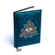 Notebook Velvet Petrol With Tarot Eye - 20x15 Cm