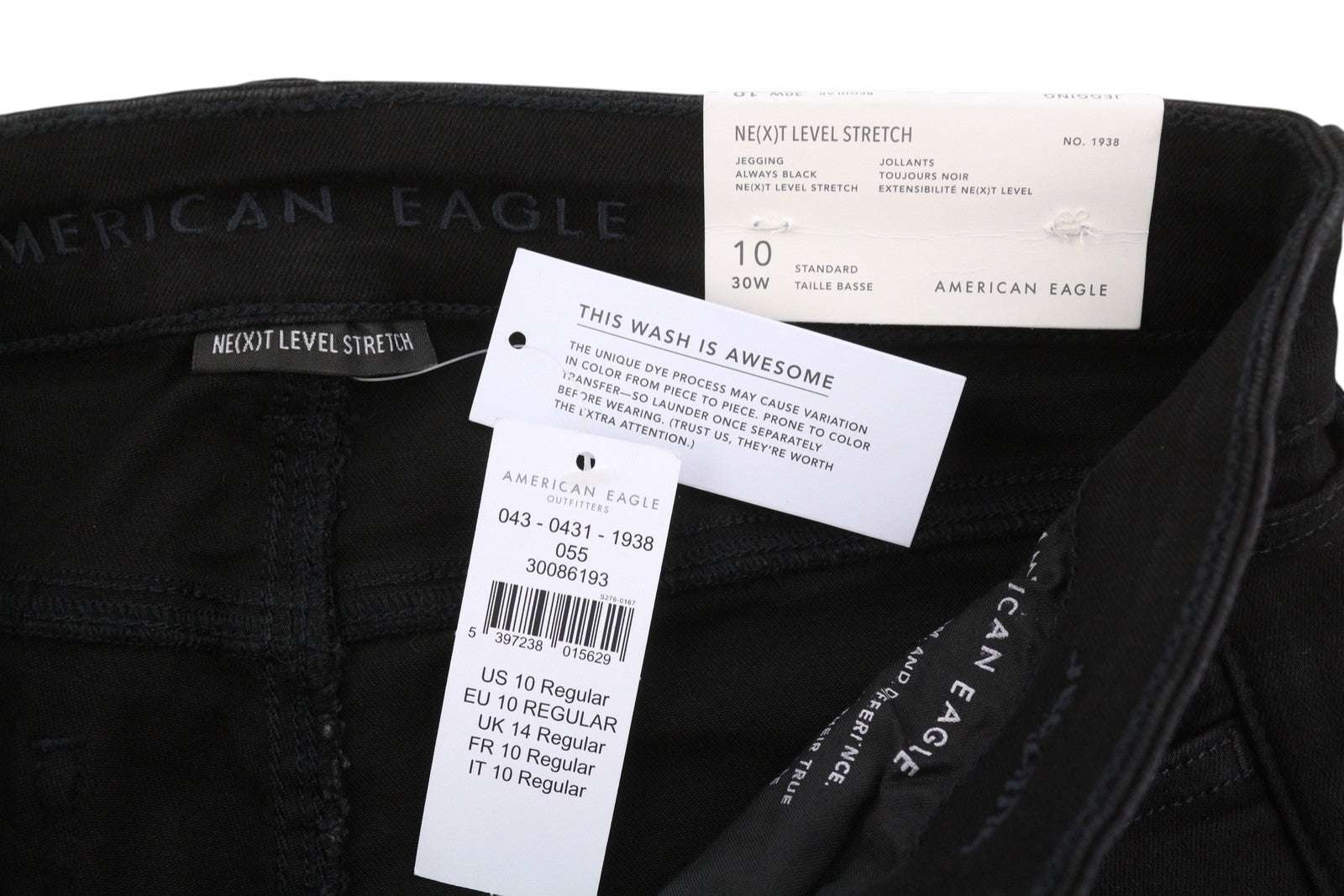 American Eagle Outfitters Jegging Always Black Women Jeansstretch Skinny