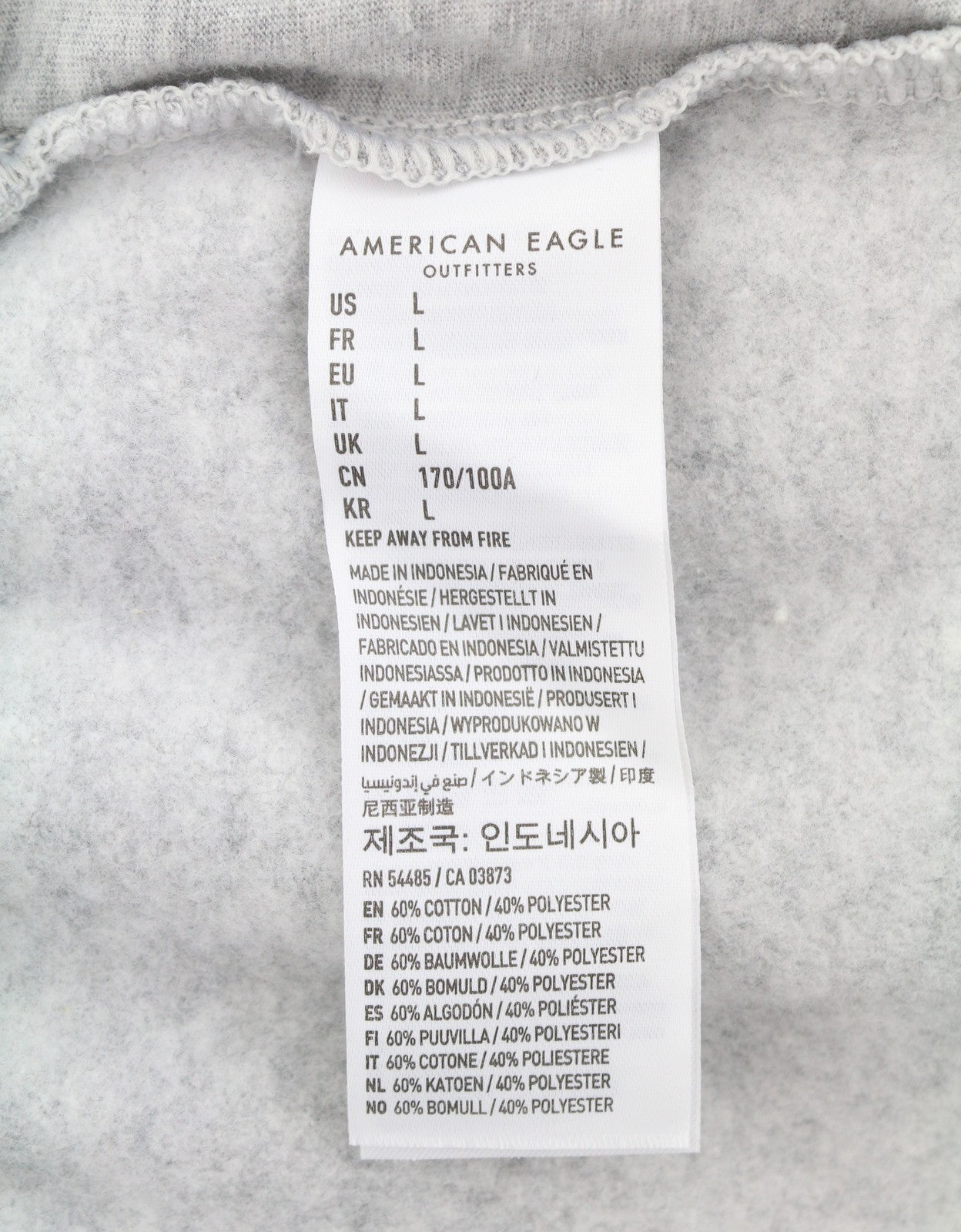 American Eagle Outfitters Men Trousersgrey Melange Drawstring Sweatpants