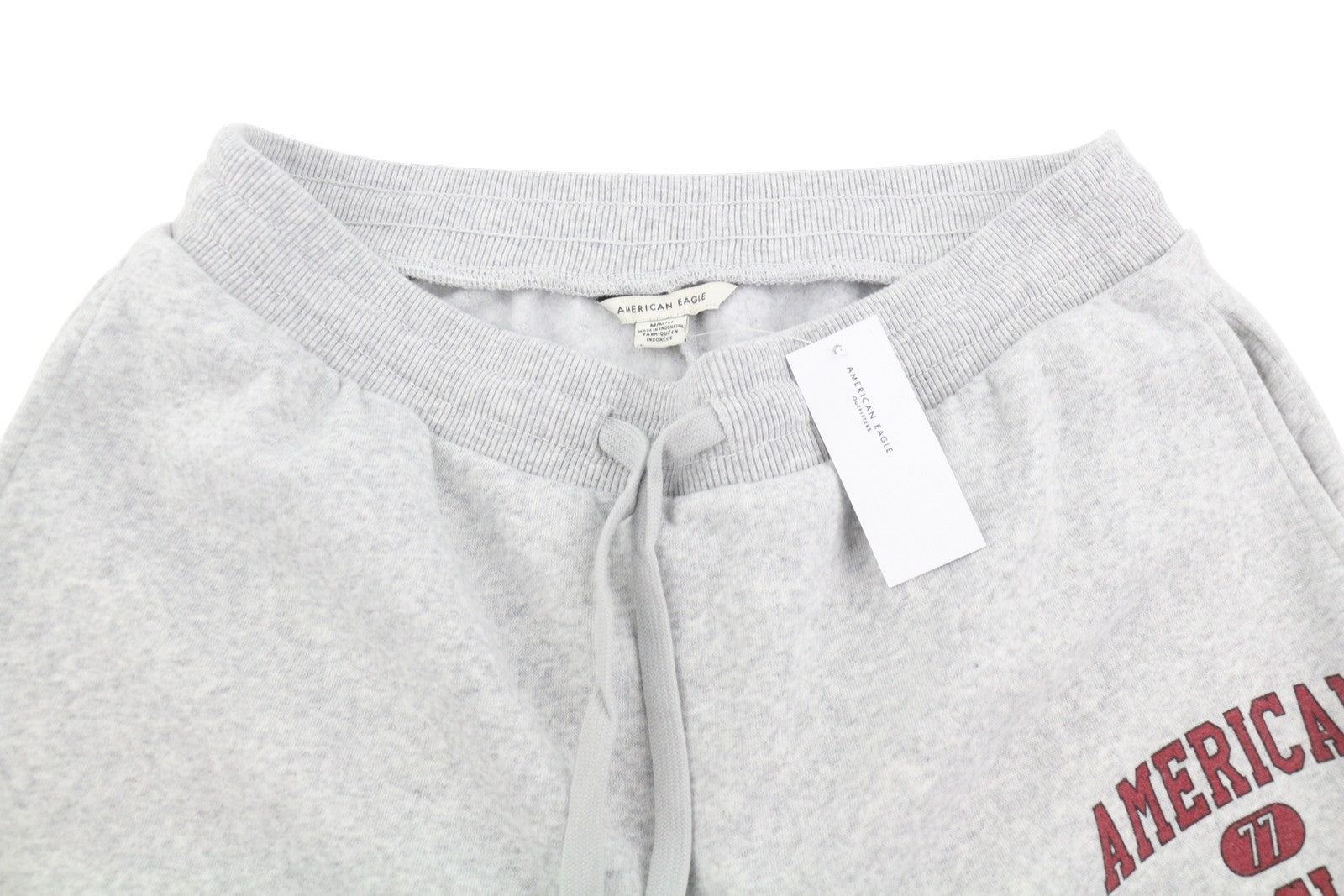 American Eagle Outfitters Men Trousersgrey Melange Drawstring Sweatpants