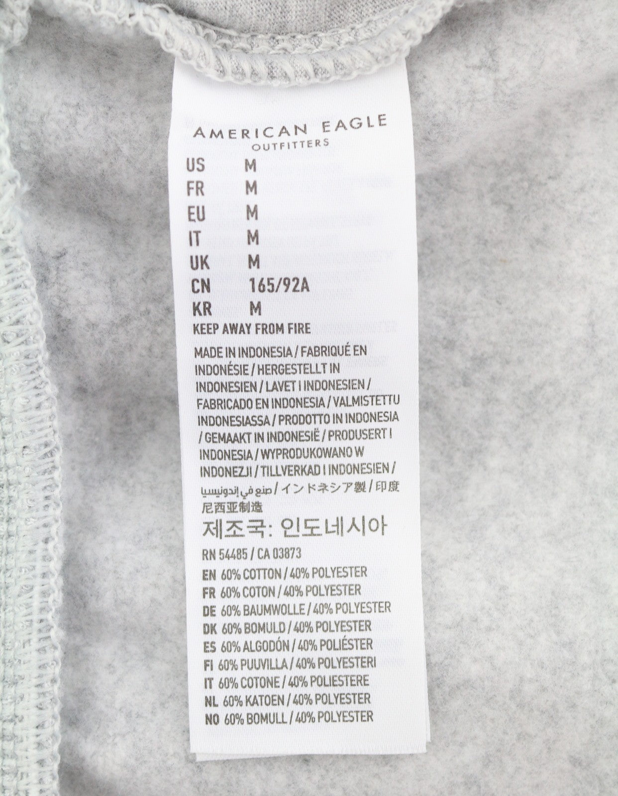 American Eagle Outfitters Men Trousersgrey Melange Drawstring Sweatpants