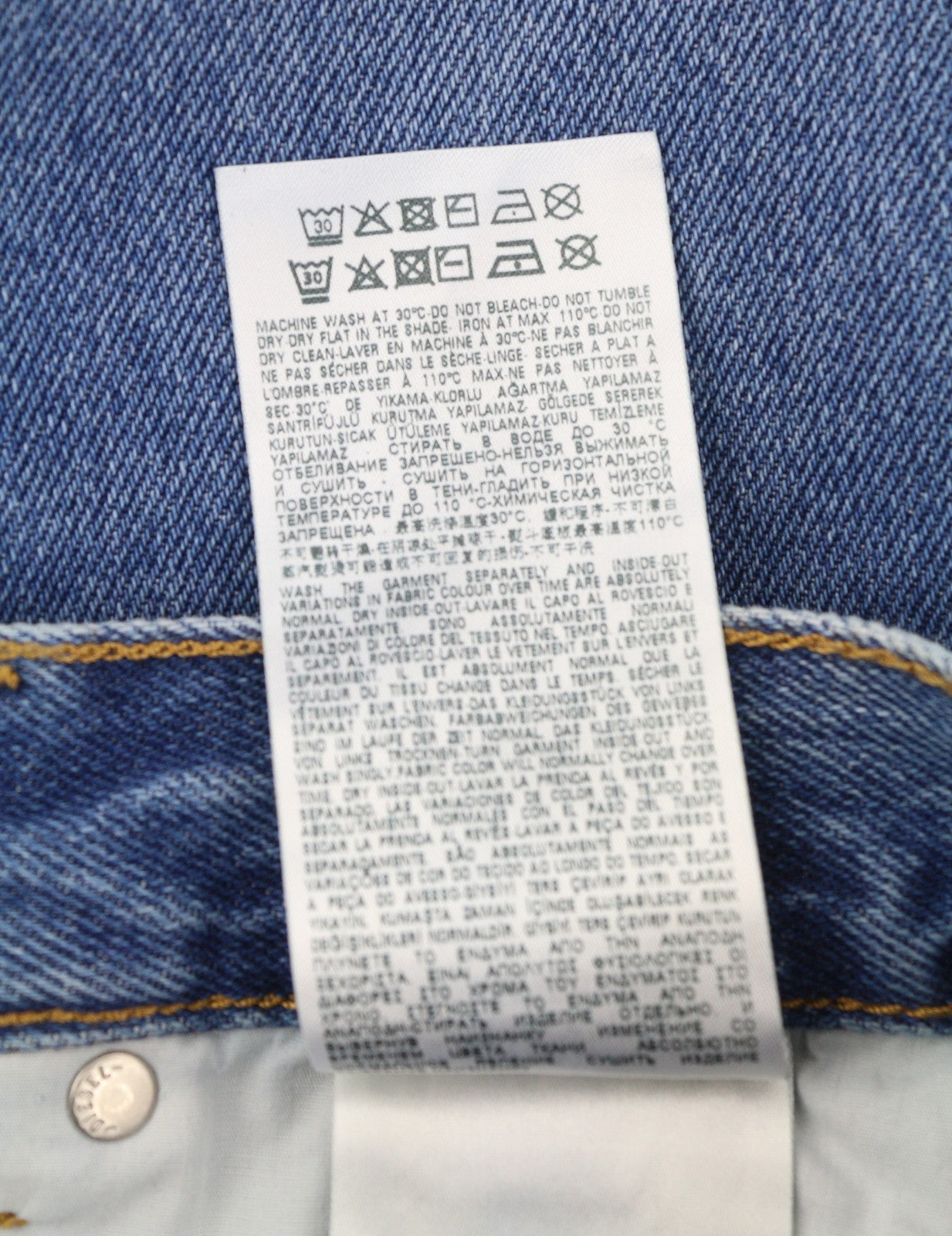 Diesel 2020 D-viker 0gyct Jeans pour hommes, bleu délavé, coupe régulière, jambe droite