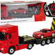 Tow Truck R/c Mercedes-benz 1:26 Red