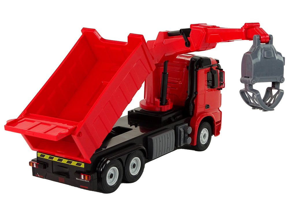 Mercedes Rastar Red Grapple Truck