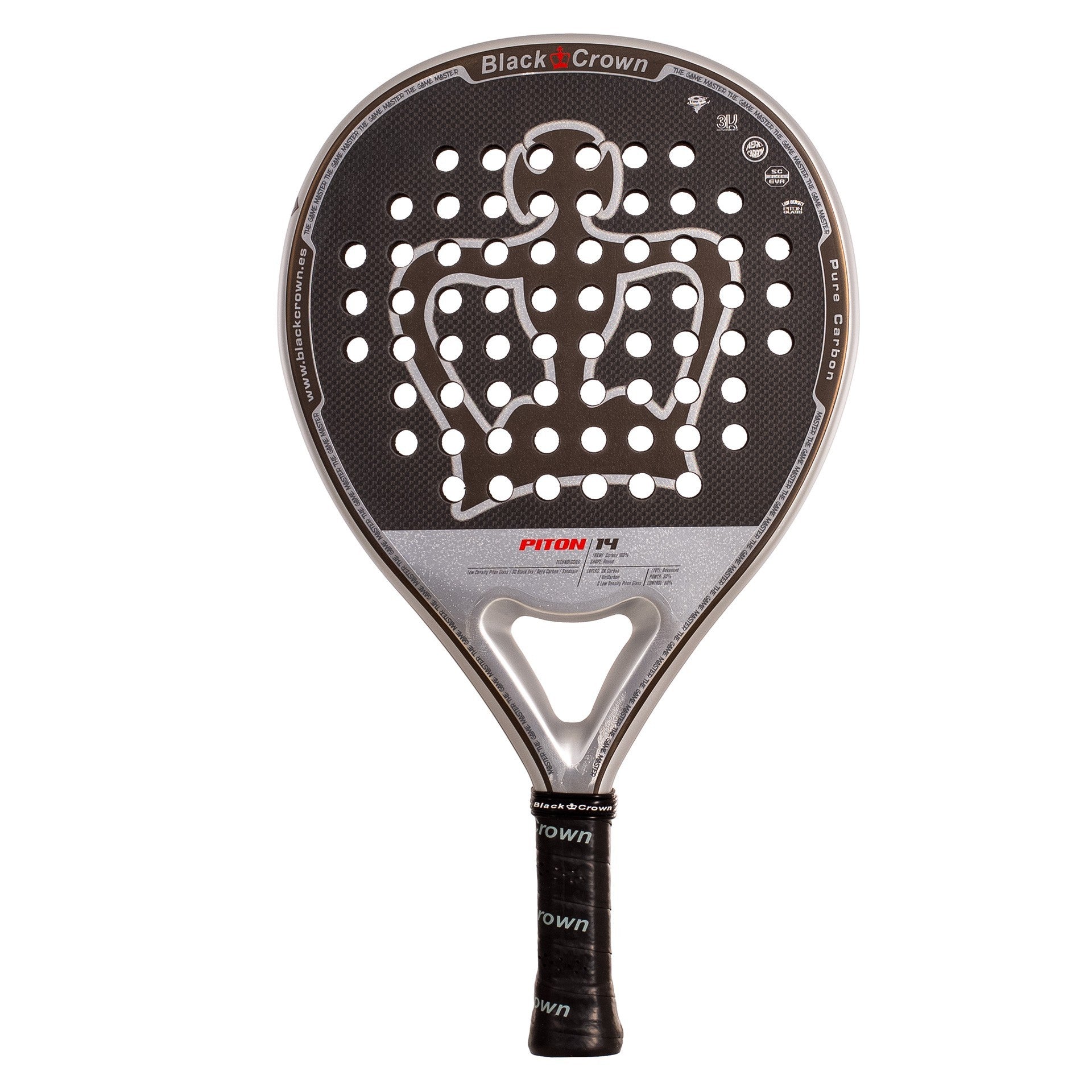 Black Crown Piton 14 Padel Nero