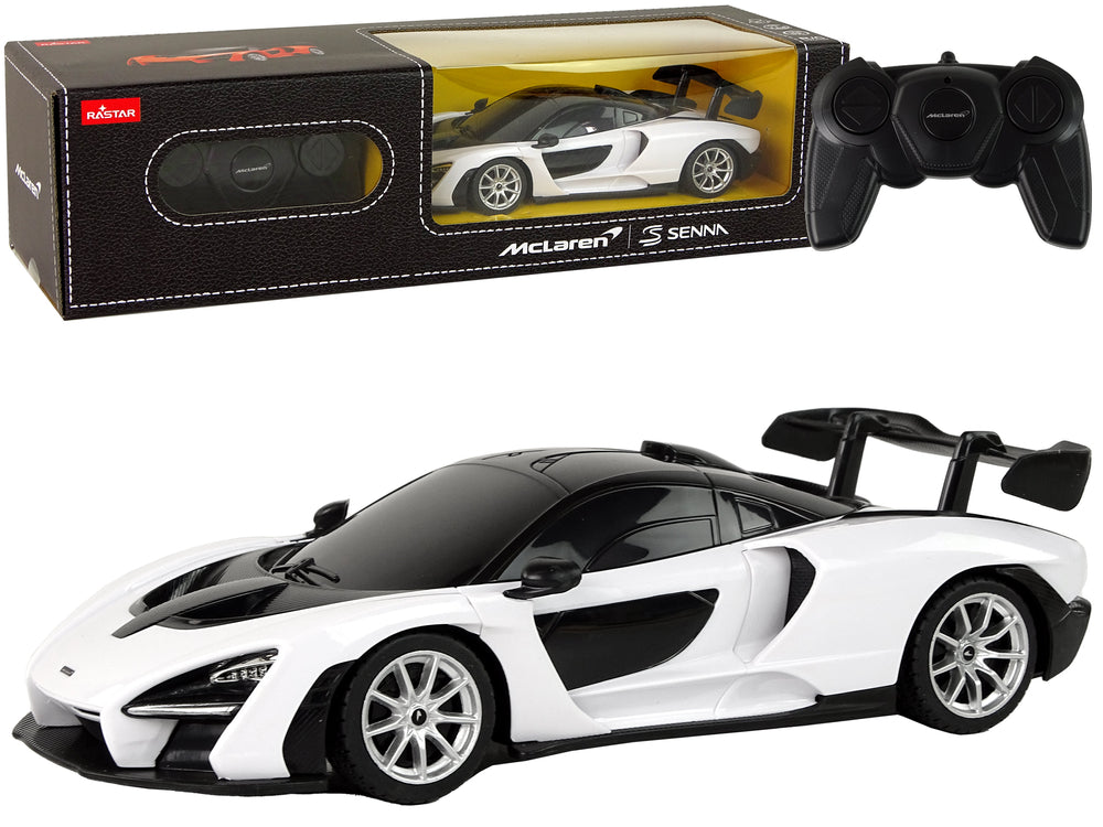 Rc Car Remote Controlled Car Mclaren Rastar Pilot White 1:24