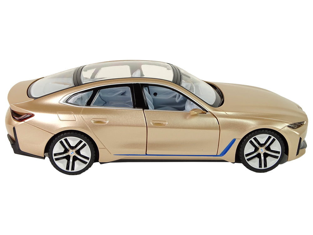 Bmw I4 Remote Control Car Rc Rastar Gold 1:14