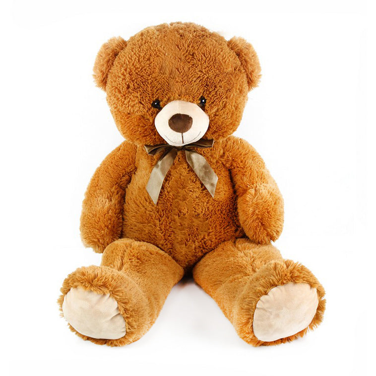Oso De Peluche Grande Oskar Con Etiqueta 90 Cm