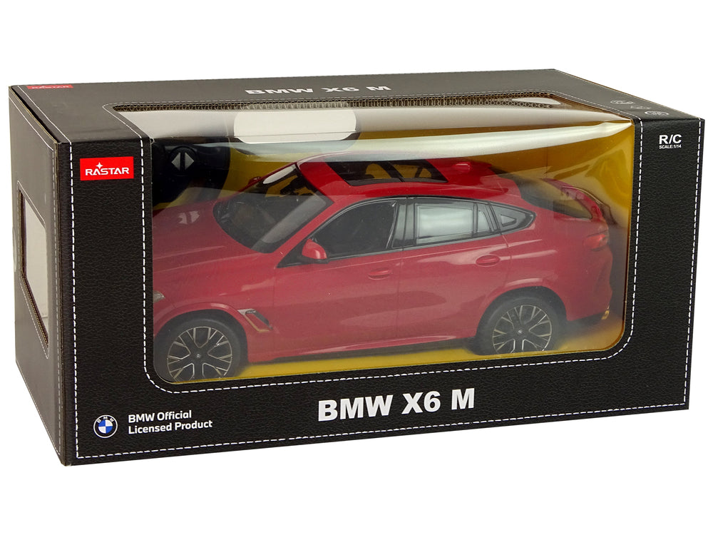 Cianrialú Carr Rc Bmw X6 Rastar Pilot Red 1:14