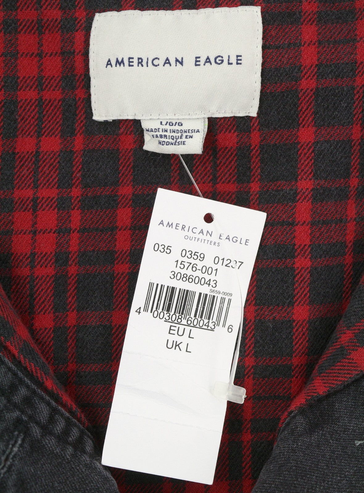 American Eagle Outfitters Kvinder Jakkesort Denim Cropped Oversized Distress