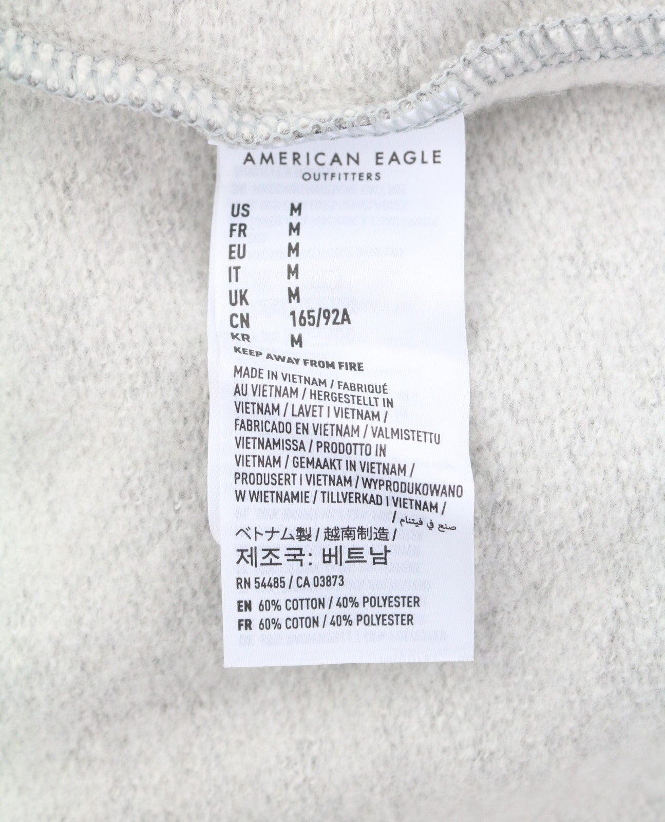 American Eagle Outfitters Women Sweatshirtmelange Half Zip Neck Oversized