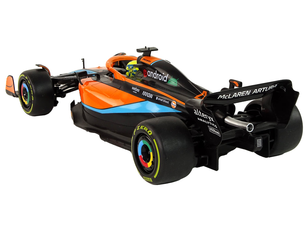 Zdalnie sterowany samochód wyścigowy Mclaren F1 Rastar Orange 1:12