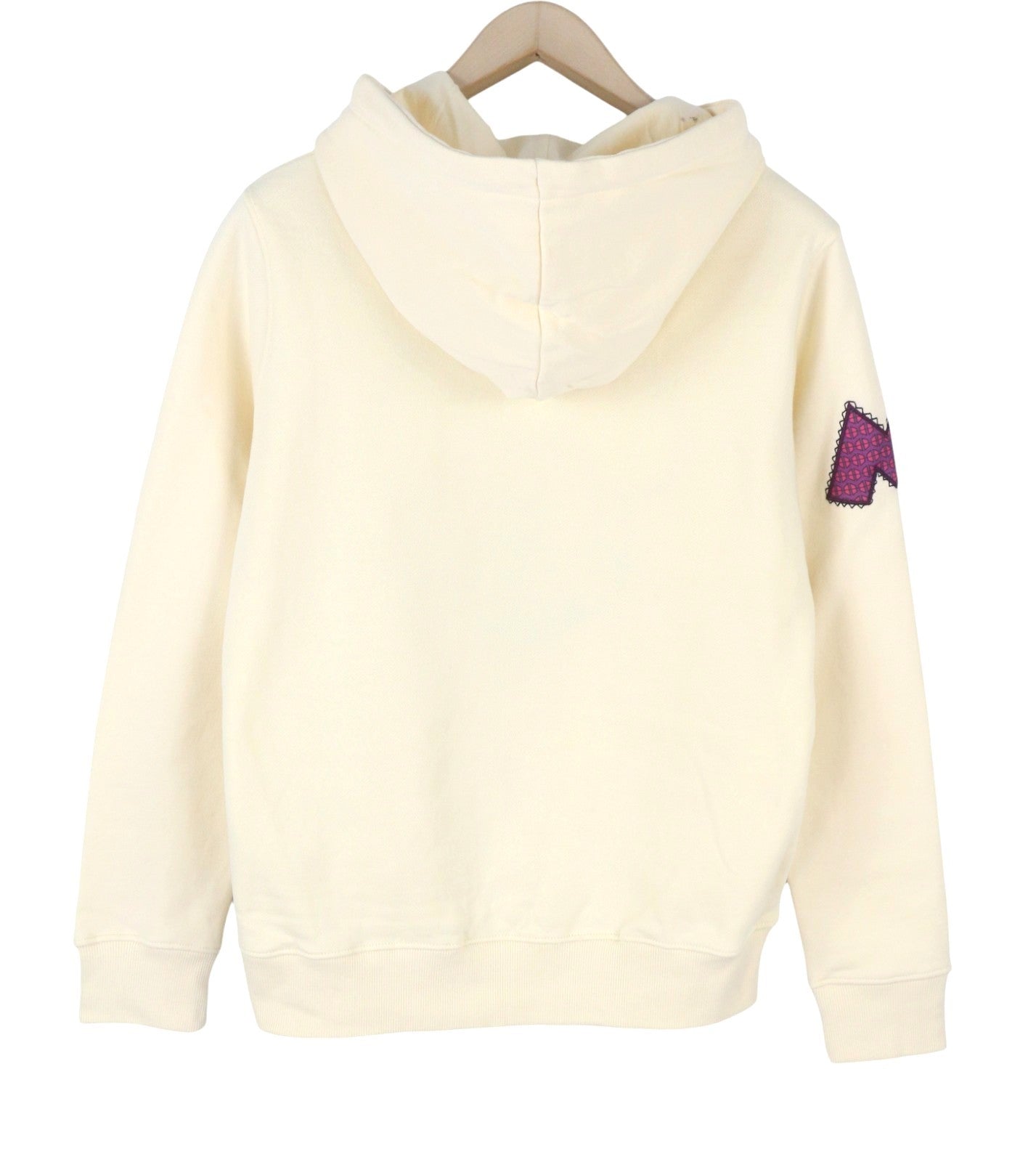 Desigual Disney Face Patch Mickey Mouse Women Hoodiebeige Oversized Pull On