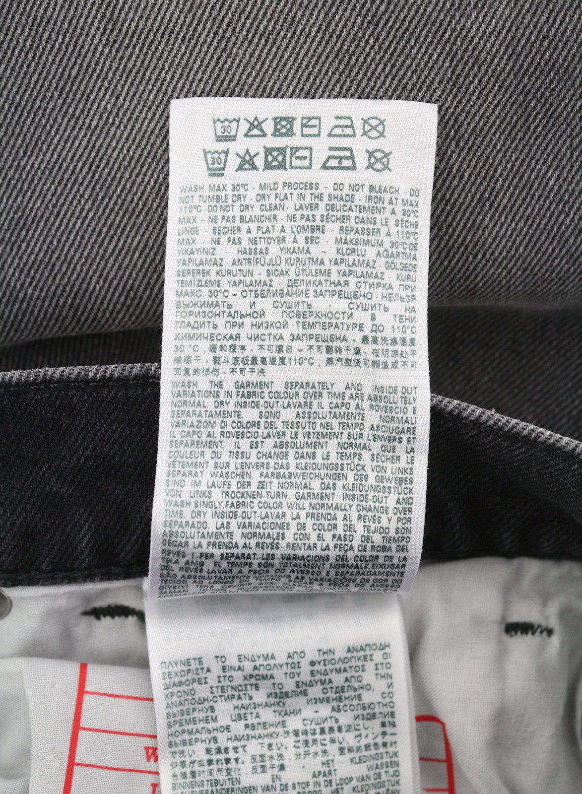 Diesel 1995 D-sark 09g19 Men Jeansgrey Faded Distress Slim Rrp225