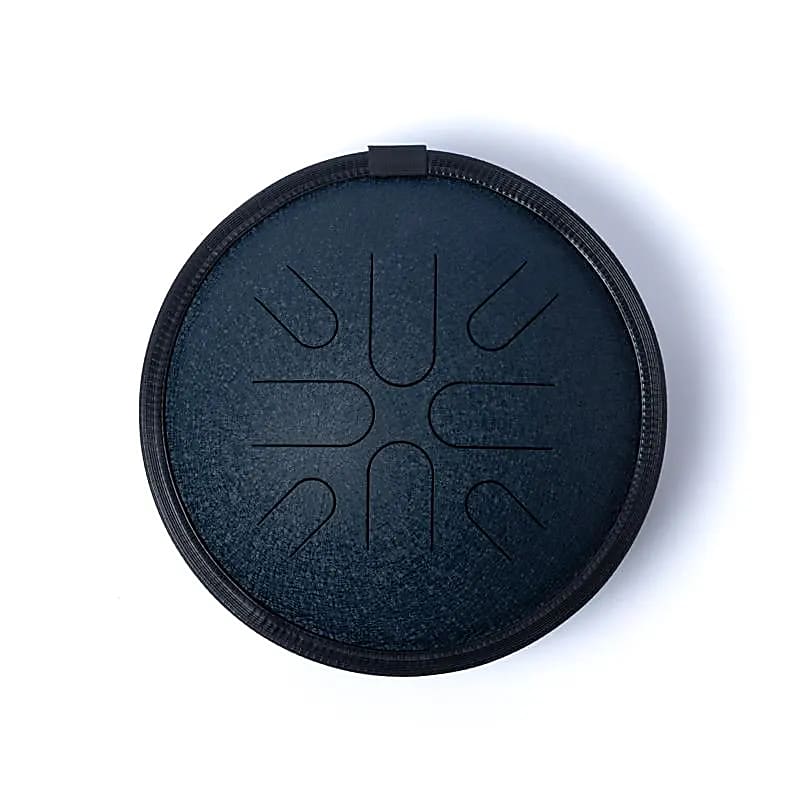 Hluru Travel Tongue Drum 8 Notes Aminor Aeolian - ±26cm